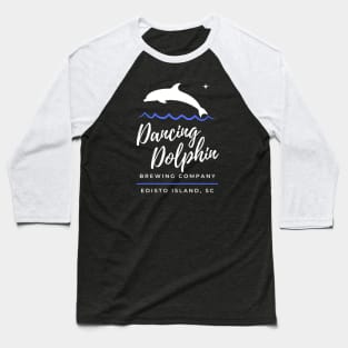 Dancing Dolphin Brewing Company Baseball T-Shirt